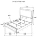 Hyland 4 & 5 Piece Bedroom Set E.King & Queen - Orbit Furniture (Richmond,BC)