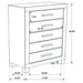 Woodmont 4 & 5 Piece E.King, Queen, & Cal;.King Bedroom Sets - Orbit Furniture (Richmond,BC)