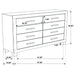 Woodmont 4 & 5 Piece E.King, Queen, & Cal;.King Bedroom Sets - Orbit Furniture (Richmond,BC)