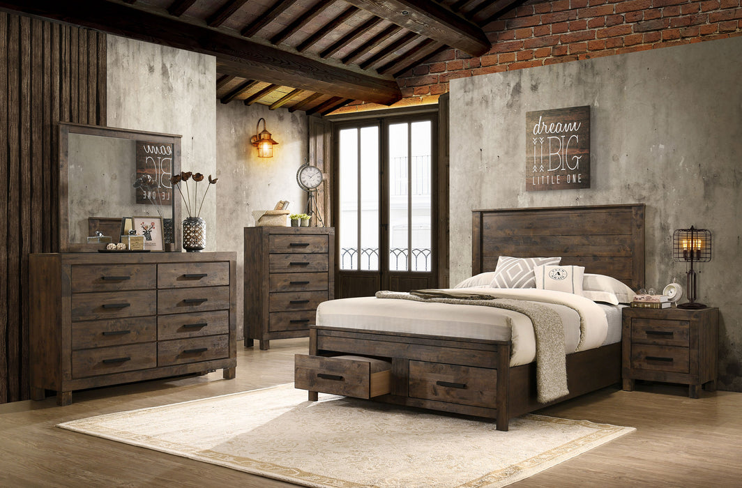 Woodmont 4 & 5 Piece E.King, Queen, & Cal;.King Bedroom Sets - Orbit Furniture (Richmond,BC)