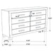 Woodmont 4 & 5 Piece E.King, Queen, & Cal;.King Bedroom Sets - Orbit Furniture (Richmond,BC)