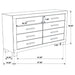Woodmont 4 & 5 Piece E.King, Queen, & Cal;.King Bedroom Sets - Orbit Furniture (Richmond,BC)