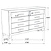 Woodmont 4 & 5 Piece E.King, Queen, & Cal;.King Bedroom Sets - Orbit Furniture (Richmond,BC)