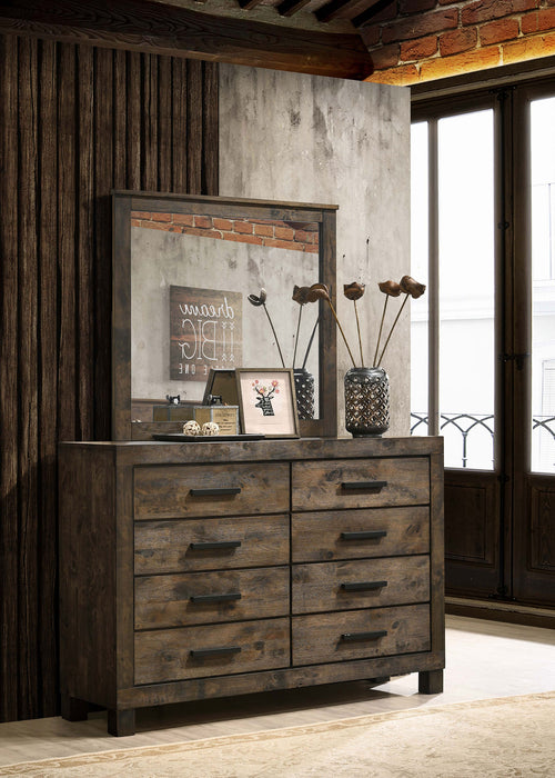 Woodmont Dresser With Mirror - Orbit Furniture (Richmond,BC)