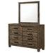 Woodmont Dresser With Mirror - Orbit Furniture (Richmond,BC)