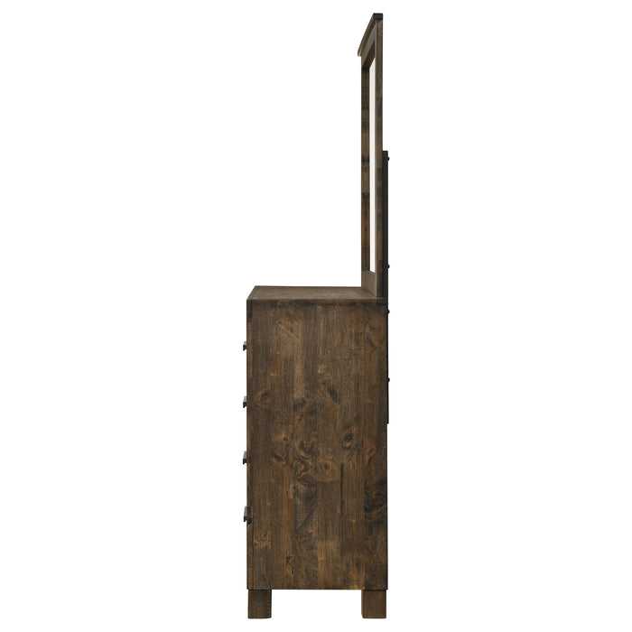 Woodmont Dresser With Mirror - Orbit Furniture (Richmond,BC)