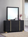 Marceline Dresser With Mirror - Orbit Furniture (Richmond,BC)