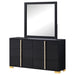 Marceline Dresser With Mirror - Orbit Furniture (Richmond,BC)