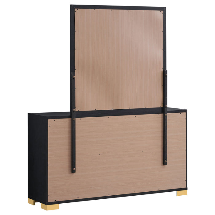 Marceline Dresser With Mirror - Orbit Furniture (Richmond,BC)