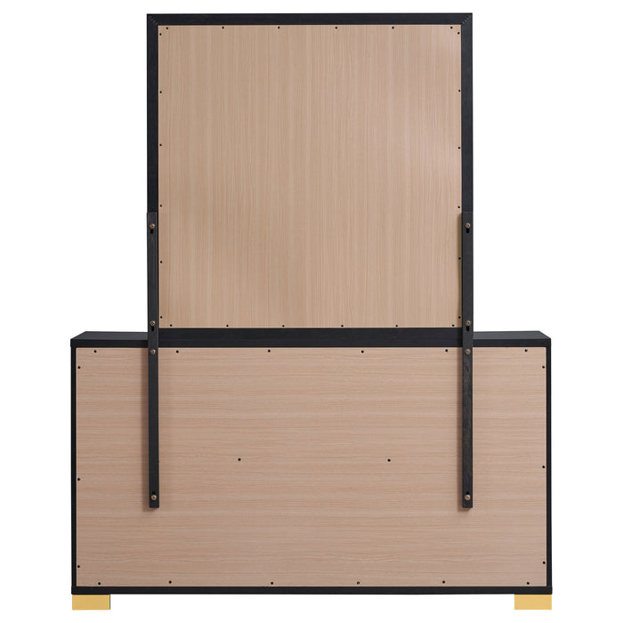 Marceline Dresser With Mirror - Orbit Furniture (Richmond,BC)
