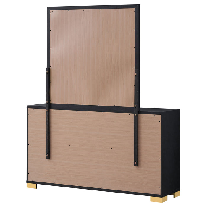 Marceline Dresser With Mirror - Orbit Furniture (Richmond,BC)
