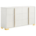 Marceline Bedroom Sets White & Black 4 & 5 Piece - Orbit Furniture (Richmond,BC)