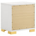 Marceline Bedroom Sets White & Black 4 & 5 Piece - Orbit Furniture (Richmond,BC)