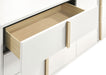 Marceline Bedroom Sets White & Black 4 & 5 Piece - Orbit Furniture (Richmond,BC)