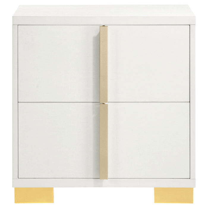 Marceline Bedroom Sets White & Black 4 & 5 Piece - Orbit Furniture (Richmond,BC)