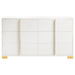 Marceline Bedroom Sets White & Black 4 & 5 Piece - Orbit Furniture (Richmond,BC)