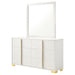 Marceline Dresser With Mirror - Orbit Furniture (Richmond,BC)