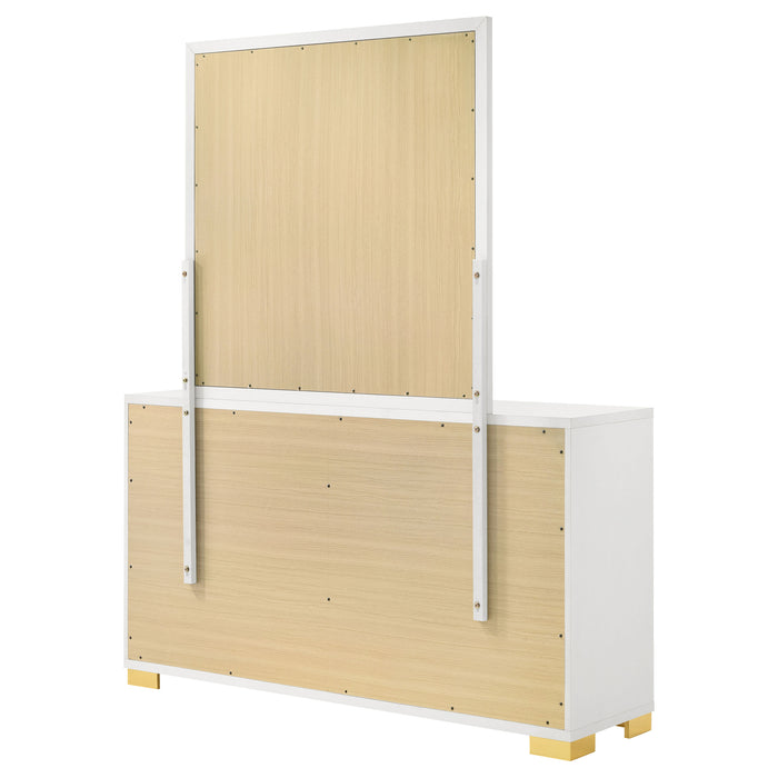 Marceline Dresser With Mirror - Orbit Furniture (Richmond,BC)