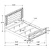Gunnison 5 Pc Bedroom Sets - Orbit Furniture (Richmond,BC)