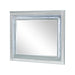 Gunnison Dresser Mirror with LED Lighting Silver Metallic - Orbit Furniture (Richmond,BC)