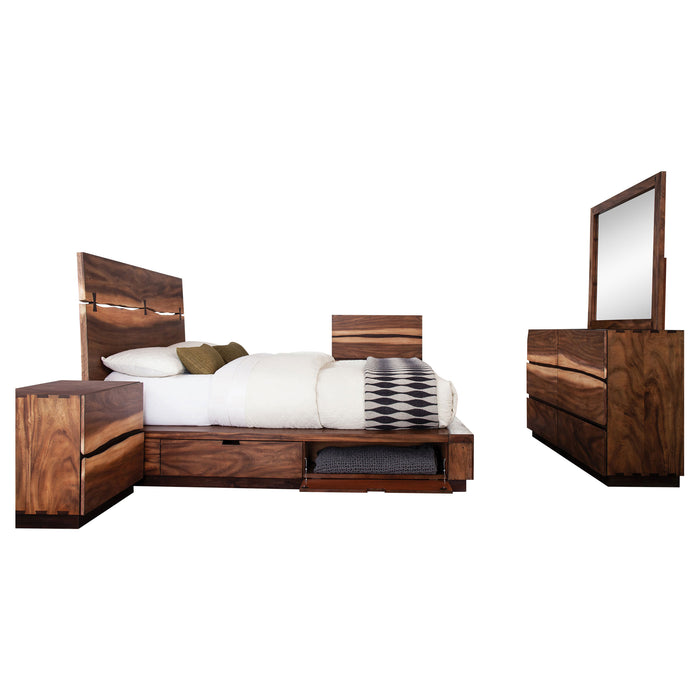 Winslow Bedroom Set Smokey Walnut - Orbit Furniture (Richmond,BC)