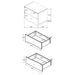 Winslow Bedroom Set Smokey Walnut - Orbit Furniture (Richmond,BC)