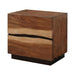 Winslow 2-drawer Nightstand Smokey Walnut and Coffee Bean - Orbit Furniture (Richmond,BC)
