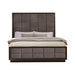 Durango California King, Eastren King, & Queen Upholstered Bed Smoked Peppercorn and Grey - Orbit Furniture (Richmond,BC)