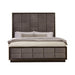 Durango California King, Eastren King, & Queen Upholstered Bed Smoked Peppercorn and Grey - Orbit Furniture (Richmond,BC)