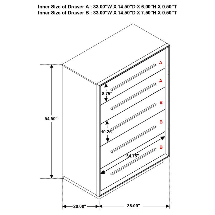Durango Bedroom Set - Orbit Furniture (Richmond,BC)