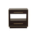 Durango 2-drawer Nightstand Smoked Peppercorn - Orbit Furniture (Richmond,BC)