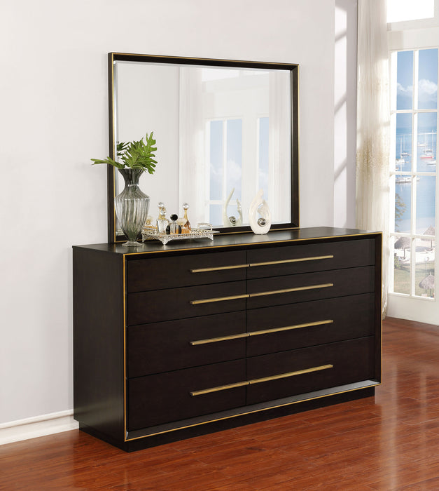 Durango Dresser With Mirror - Orbit Furniture (Richmond,BC)