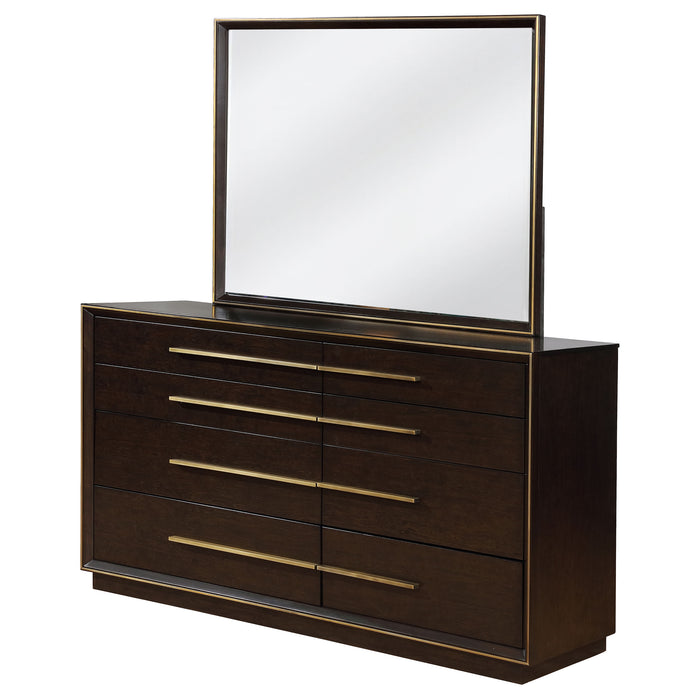 Durango Dresser With Mirror - Orbit Furniture (Richmond,BC)