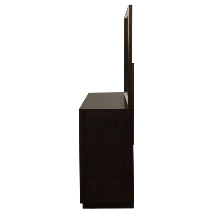 Durango Dresser With Mirror - Orbit Furniture (Richmond,BC)