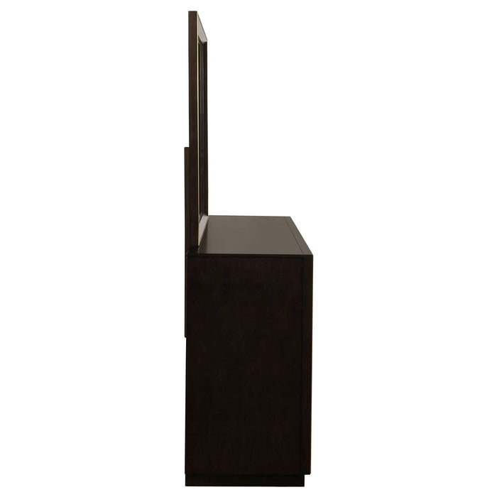 Durango Dresser With Mirror - Orbit Furniture (Richmond,BC)