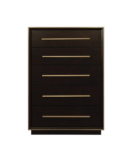 Durango 5-drawer Chest Smoked Peppercorn - Orbit Furniture (Richmond,BC)