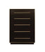 Durango 5-drawer Chest Smoked Peppercorn - Orbit Furniture (Richmond,BC)