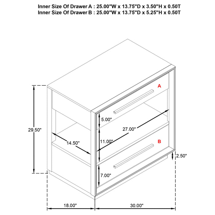 Durango Nightstands - Orbit Furniture (Richmond,BC)
