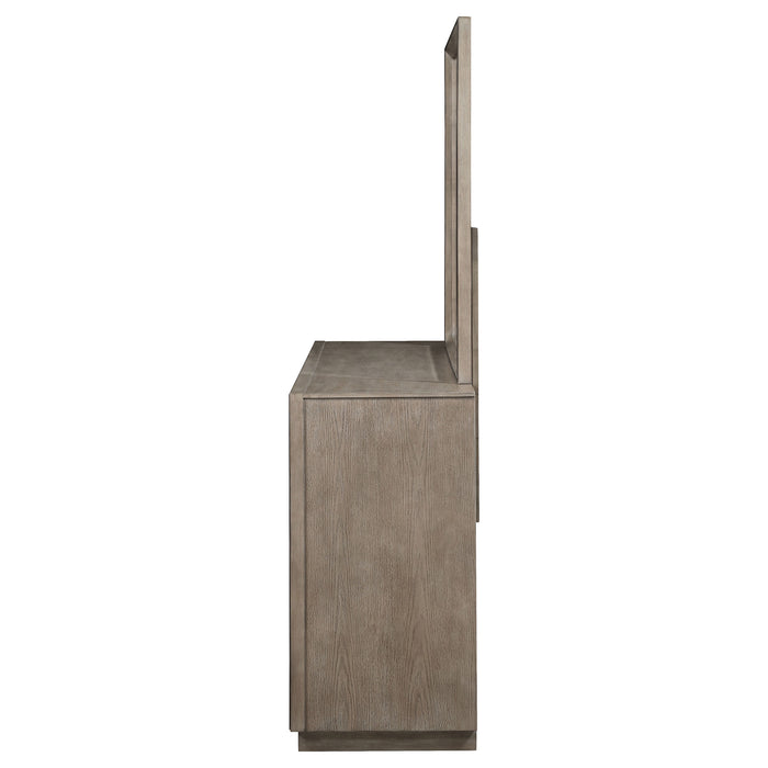 Durango Dresser With Mirror - Orbit Furniture (Richmond,BC)