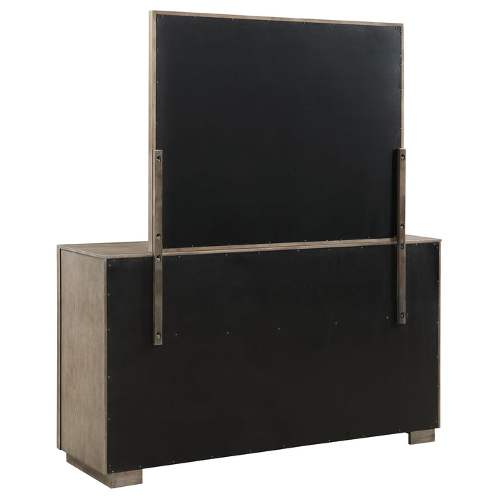 Durango Dresser With Mirror - Orbit Furniture (Richmond,BC)