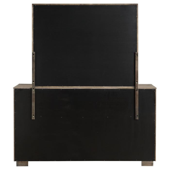 Durango Dresser With Mirror - Orbit Furniture (Richmond,BC)