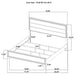 Wright California King Bed - Orbit Furniture (Richmond,BC)