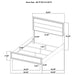 Wright California King Bed - Orbit Furniture (Richmond,BC)