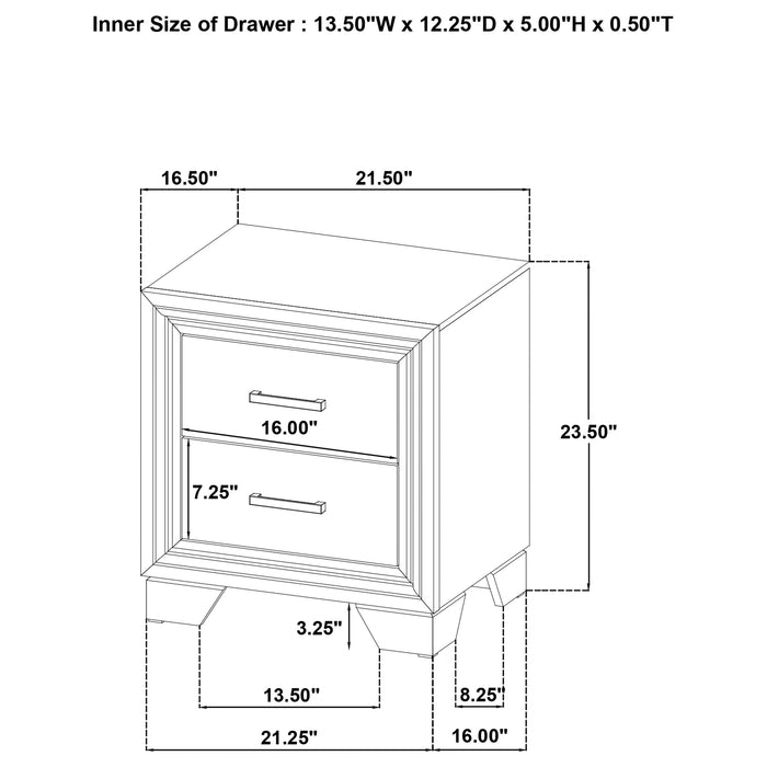Wright Nightstand - Orbit Furniture (Richmond,BC)