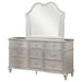 Evangeline Dresser With Mirror - Orbit Furniture (Richmond,BC)