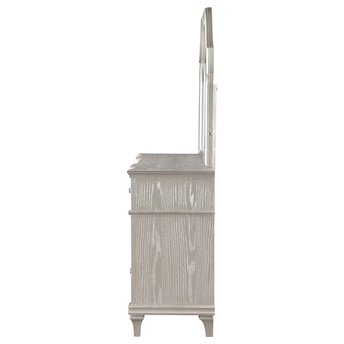 Evangeline Dresser With Mirror - Orbit Furniture (Richmond,BC)