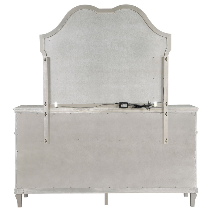 Evangeline Dresser With Mirror - Orbit Furniture (Richmond,BC)