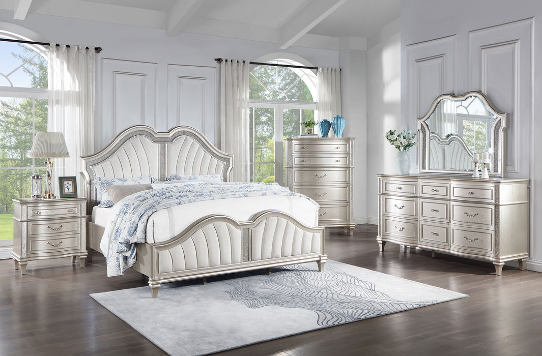Evangeline Dresser With Mirror - Orbit Furniture (Richmond,BC)