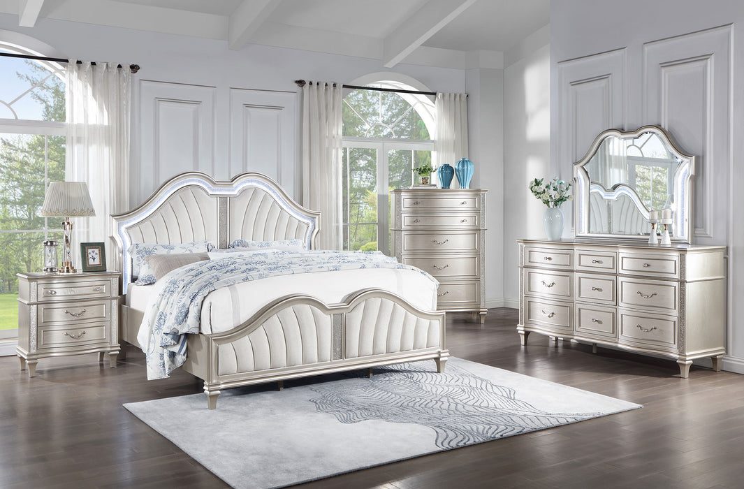 Evangeline Dresser With Mirror - Orbit Furniture (Richmond,BC)