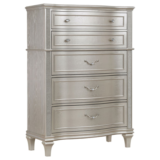 Evangeline 6-drawer Chest Silver Oak - Orbit Furniture (Richmond,BC)